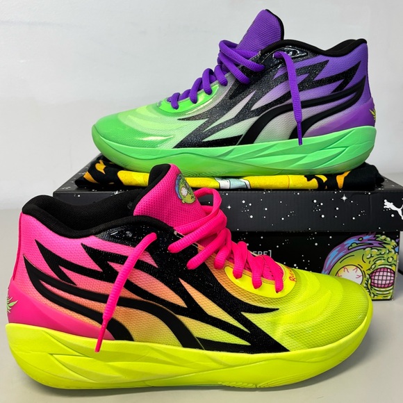 VNDS - Puma MB.02 x Rick & Morty 'Adventures' - Size 10 Men's - Picture 1 of 13